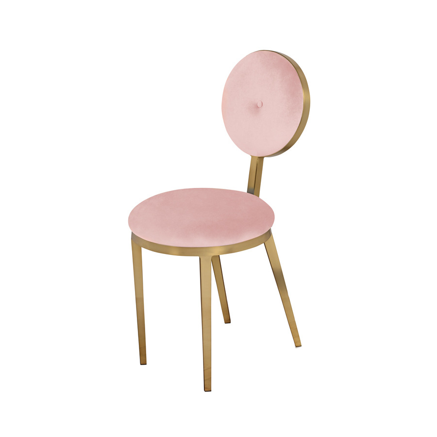 Ravello Dining Chair - Blush Pink
