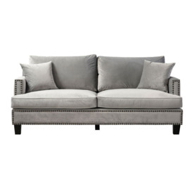 Brunswick Three Seat Sofa - Dove Grey