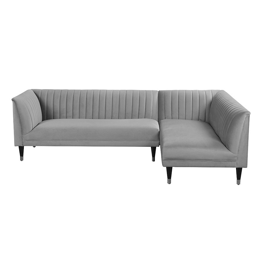 Baxter Right Hand Corner Sofa – Dove Grey