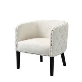 Margonia Tub Chair - Sand White