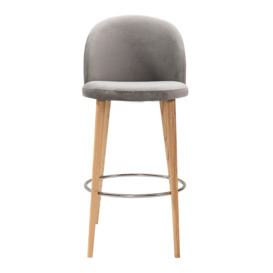 Lily Bar stool Grey