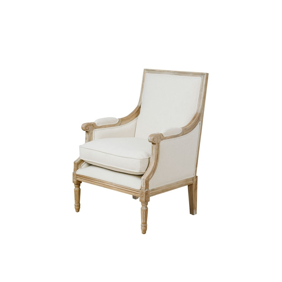 De Troy Limed French Armchair