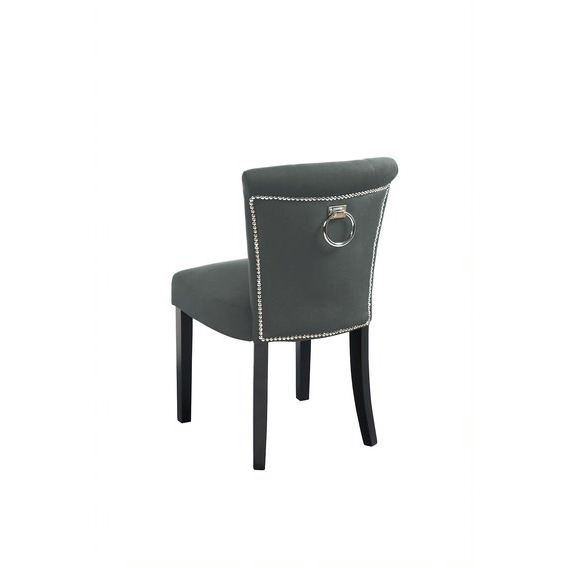 Positano Dining Chair with Back Ring - Smoke