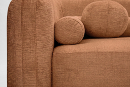 Munich Three Seat Sofa - Terracotta - thumbnail 5