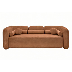 Munich Three Seat Sofa - Terracotta - thumbnail 7