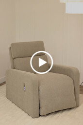"Lennox Electric Recliner Armchair - Taupe " - thumbnail 6