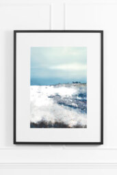 Whale Cove No.1 Wall Art - Black Frame - thumbnail 1