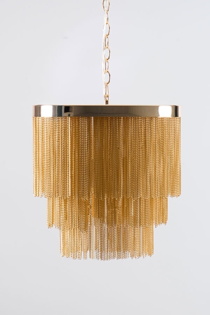 Stanwyck Pendant light Brass - image 1