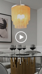 Stanwyck Pendant light Brass - thumbnail 4