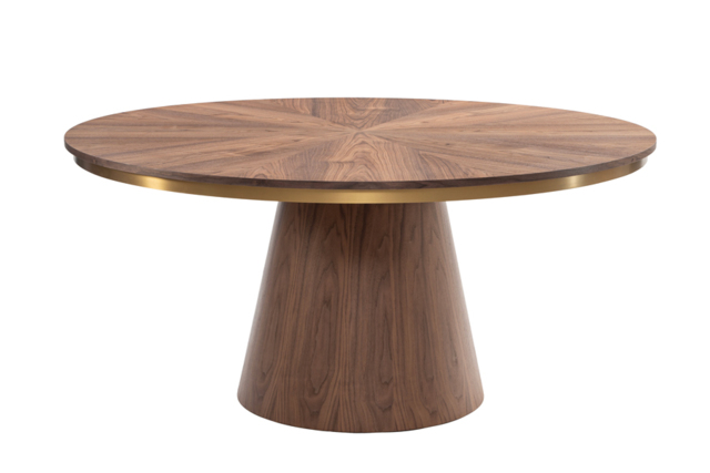 Brewster 6-8 Seat Walnut Dining Table - image 1