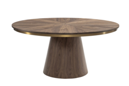 Brewster 6-8 Seat Walnut Dining Table