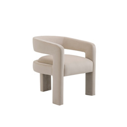 Santini Dining Chair – Taupe - thumbnail 6