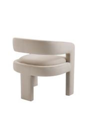 Santini Dining Chair – Taupe - thumbnail 5