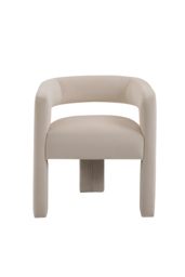 Santini Dining Chair – Taupe - thumbnail 4