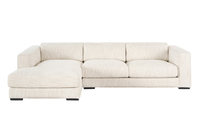 "Dolce Corner Sofa Left Hand Natural Linen " - image 1