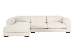 "Dolce Corner Sofa Left Hand Natural Linen "