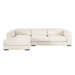 "Dolce Corner Sofa Left Hand Natural Linen " - thumbnail 8