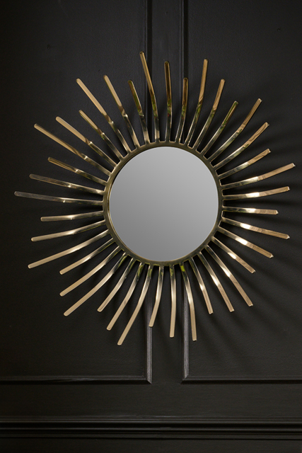 "Zia Brass Wall Mirror " - image 1
