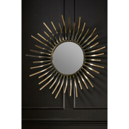 "Zia Brass Wall Mirror " - thumbnail 3