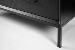Duo Black Chest of Drawers - thumbnail 5