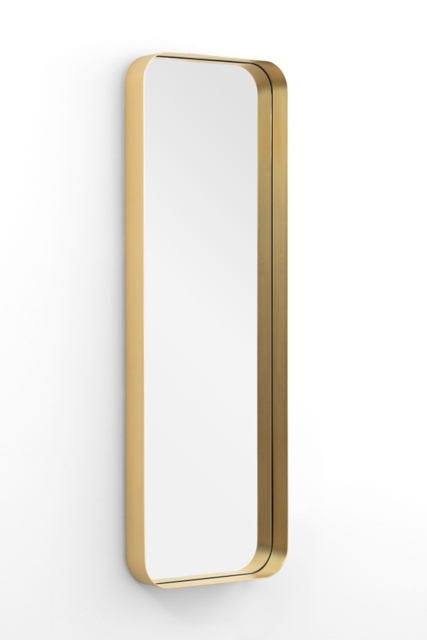 Alana Rectangular Dressing Mirror – Brass - image 1