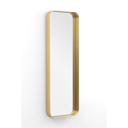 Alana Rectangular Dressing Mirror – Brass - thumbnail 4