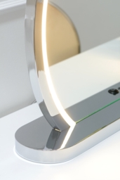 "Elara Silver Dressing Mirror " - thumbnail 2