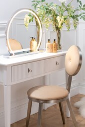 "Elara Silver Dressing Mirror " - thumbnail 4