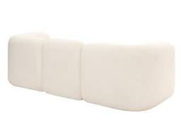 "Munich Three Seat Sofa – Ivory Chenille " - thumbnail 4