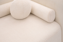 "Munich Three Seat Sofa – Ivory Chenille " - thumbnail 5