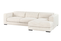 "Dolce Corner Sofa Right Hand Natural Linen " - thumbnail 3