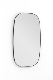 "Emmerson Wall Mirror - Matt Black "