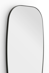 "Emmerson Wall Mirror - Matt Black " - thumbnail 3