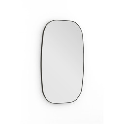 "Emmerson Wall Mirror - Matt Black " - thumbnail 4