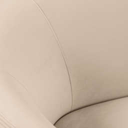 Equinox Six Seat Sofa – Chalk – Brushed Brass Base - thumbnail 6