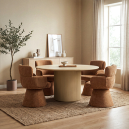 Zuno Dining Chair - Ceramic - thumbnail 3