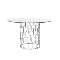 Pino 4-5 Silver Dining Table - thumbnail 1