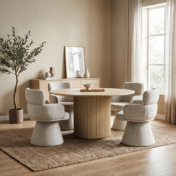 Zuno Dining Chair - Birch - thumbnail 3
