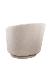 Melville Swivel Chair - Light Taupe - thumbnail 7