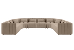 Essen Super Lounge Suite – Taupe - thumbnail 1