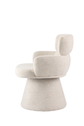 Zuno Dining Chair - Oatmeal - thumbnail 6