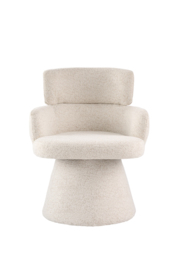 Zuno Dining Chair - Oatmeal - thumbnail 4