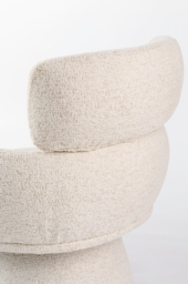 Zuno Dining Chair - Oatmeal - thumbnail 9