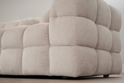 Berlin Left Hand Corner Sofa – Light Taupe Chenille - thumbnail 5