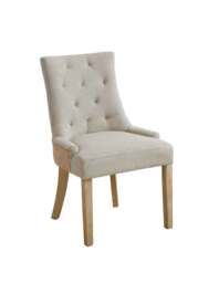 "Torino Rustic Scoop Back Dining chair "