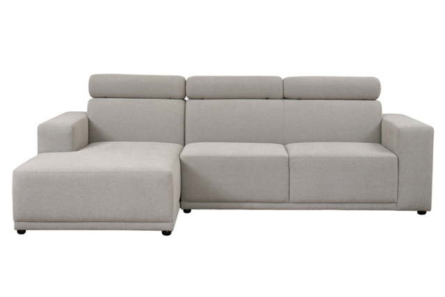 "Heather Left Hand Corner Sofa - Taupe " - image 1