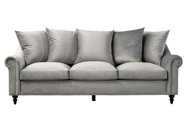 Portman Three Seat Sofa - Dove Grey - image 1