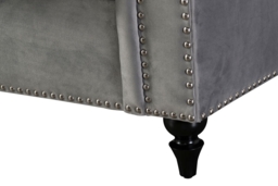 Portman Three Seat Sofa - Dove Grey - thumbnail 6