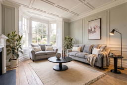 Portman Three Seat Sofa - Dove Grey - thumbnail 3