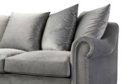 Portman Three Seat Sofa - Dove Grey - thumbnail 7